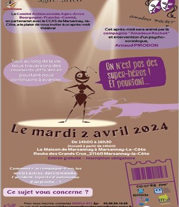 On n’est pas des super-héros… Et pourtant !