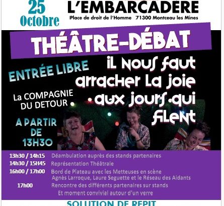 Journée Nationale des Aidants à Montceau les Mines (71)