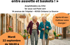 « Histoires d&rsquo;équilibre, entre assiette et baskets ! »