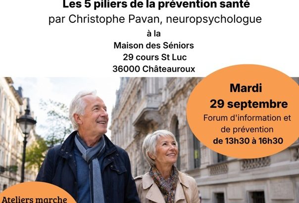 « Rester en bonne santé, toute une aventure ! »  Les 5 piliers de la prévention santé