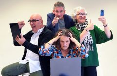 Spectacle humoristique et interactif « Séniors connectés ! »