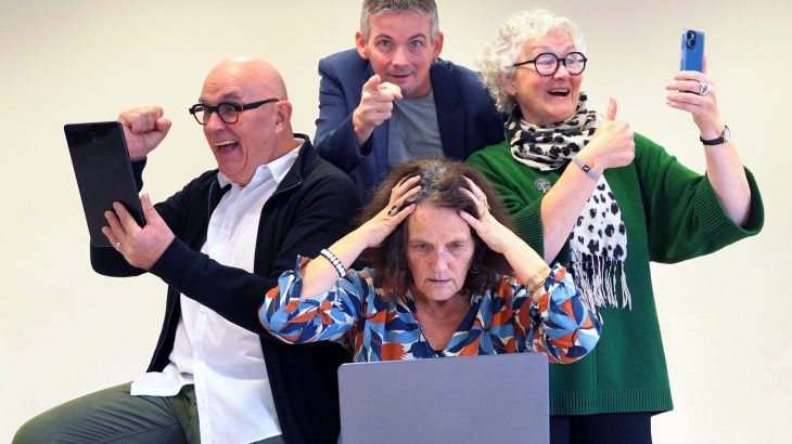 Spectacle humoristique et interactif « Séniors connectés ! »