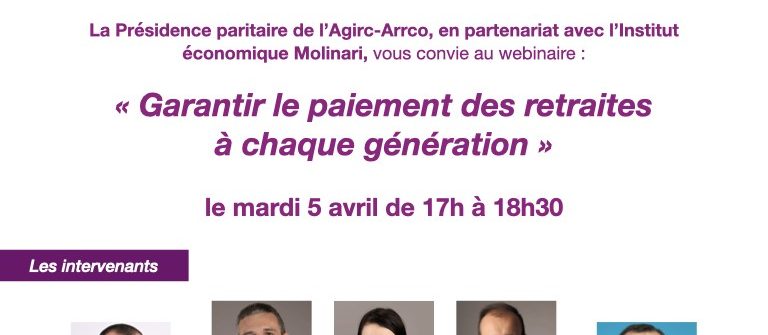 Webinaire Agirc-Arrco / Institut Molinari